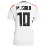 Camiseta Alemania Jamal Musiala #10 Primera Equipación Eurocopa 2024 manga corta